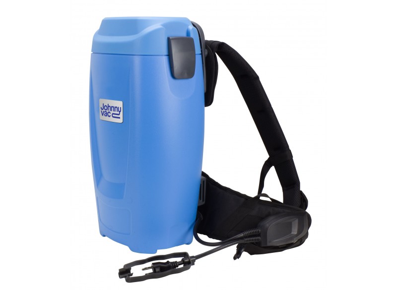 Backpack Vacuum - Johnny Vac - Capacity of 1.5 gal (5,65 L) - HEPA Filtration - with Accessories and Superior Quality Harness