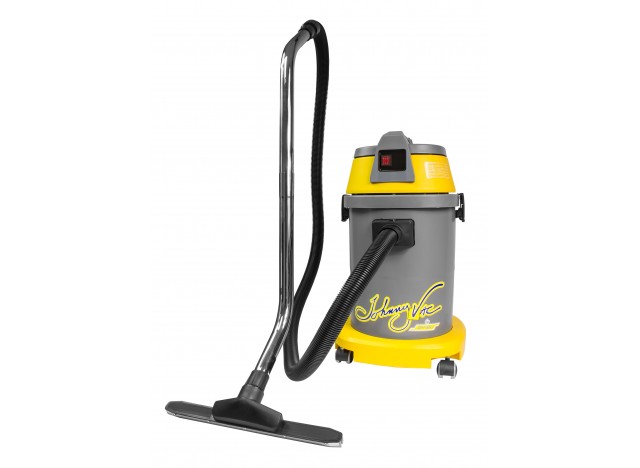 Wet & Dry Commercial Vacuum - 8 Gal (25 L) Capacity - 8' (2.5 m) Hose - Metal Wands - Brushes and Accessories Included - Height 29" (74 cm) - Tank 13" (33 cm)  - Base 16" (41 cm) -Ghibli AS27