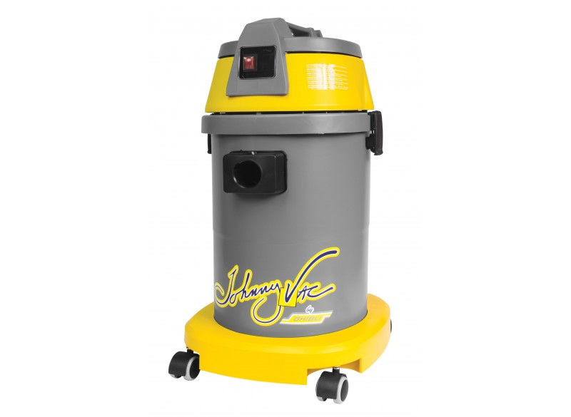 Wet & Dry Commercial Vacuum - 8 Gal (25 L) Capacity - 8' (2.5 m) Hose - Metal Wands - Brushes and Accessories Included - Height 29" (74 cm) - Tank 13" (33 cm)  - Base 16" (41 cm) -Ghibli AS27