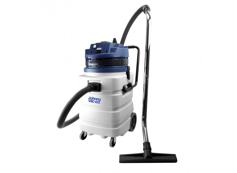 Heavy Duty Wet & Dry Commercial Vacuum - Capacity of 22.5 gal (85 L) - Electrical Outlet - 10' (3 m) Hose - Plastic and Aluminum Wands - Brushes and Accessories Included - IPS ASDO07417