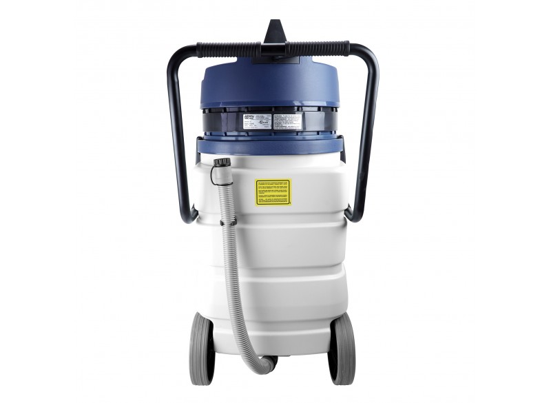 Heavy Duty Wet & Dry Commercial Vacuum - Capacity of 22.5 gal (85 L) - Electrical Outlet - 10' (3 m) Hose - Plastic and Aluminum Wands - Brushes and Accessories Included - IPS ASDO07417