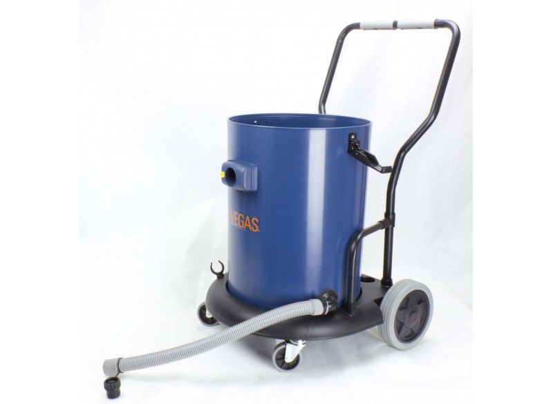 Heavy Duty Wet & Dry Commercial Vacuum - Capacity of 15.8 gal (60 L) - FLOWMIX Technology - 2 Motors - Electrical Outlet - 10' (3 m) Hose - Plastic and Aluminum Wands - Brushes and Accessories Included - IPS ASDO11649