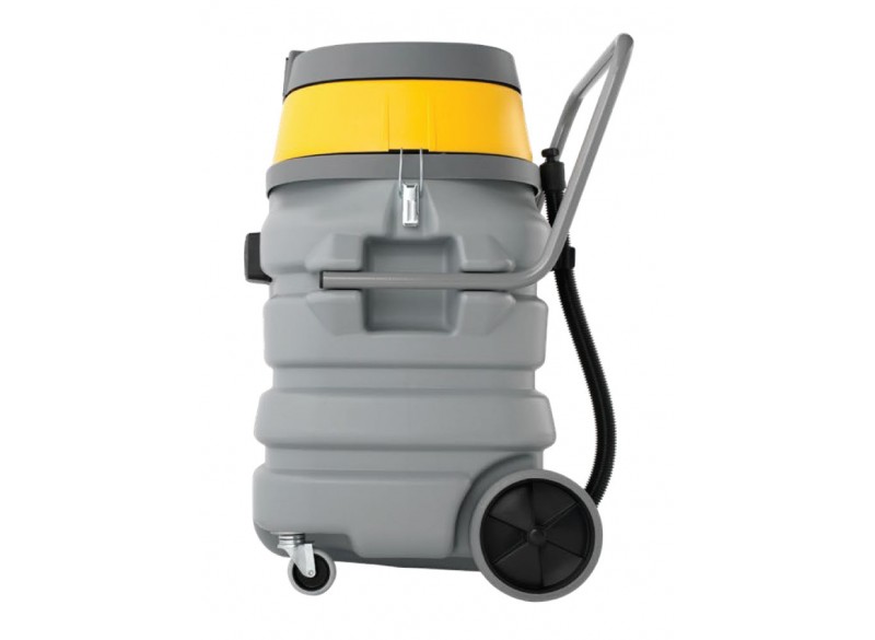 Wet & Dry Commercial Vacuum - 23 gal (90 L) Tank Capacity - 8' (2.5 m) Flexible Hose - Metal Wand - Brushes & Accessories - Guibli AS59 PD SP