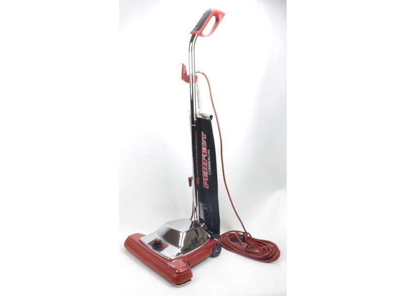 Commercial Upright Vacuum for Carpets and Hard Floors - 16" (40,6 cm)  Cleaning Path - 50' (15 m) Power Cord - Perfect 102