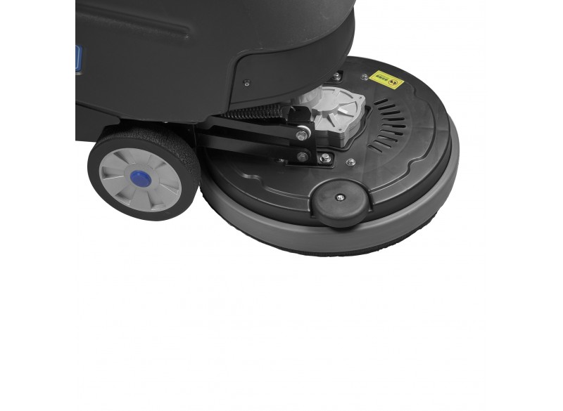 Johnny Vac - 18" Auto-Scrubber with 24 V 200 A/H Battery and Charger, 1950 m2/hr Efficiency - 40L solution tank / 45L recovery tank