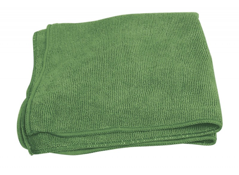 Chiffon en microfibre tout usage 250 GSM - 40,6 cm x 40,6 cm (16'' x 16'') - gris