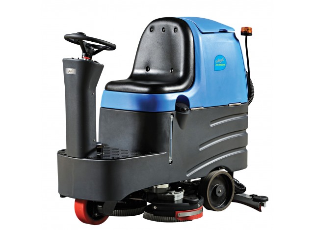 Rider Scrubber JVC70RIDERN from Johnny Vac - 28" (711 mm) Cleaning Path - 3.5  h Average Runtime - Battery & Charger included