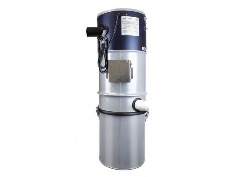 Aspirateur central Johnny Vac -  JV600LS - silencieux - 600 watts-air - capacité du réservoir  5 gal (19 L) - Support mural -  filtre Microtex - sac HEPA