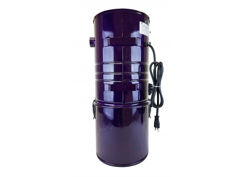 Central Vacuum Johnny Vac - Silent - 650 Airwatts - 5 gal (19 L) Tank Capacity - Wall Mount Bracket - Microtex Filter - HEPA Bag