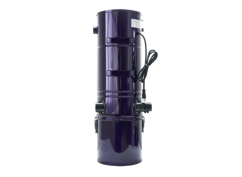 Central Vacuum Johnny Vac - JV700LSA - Silent - 700 Airwatts - 6 gal (22.7 L) Tank Capacity - Wall Mount Bracket - HEPA Filter and Bag