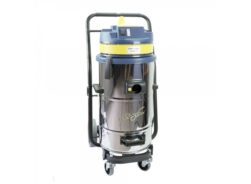 COMMERCIAL VACUUM WITH SHAKER - JOHNNY VAC - METAL TANK