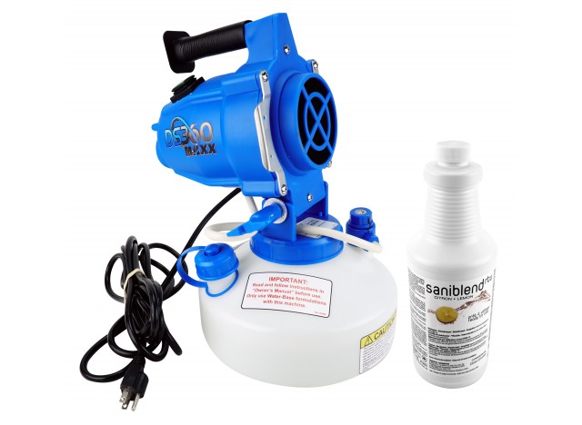 Electrostatic Sprayer - With Cleaner ECO710 - 33.08 oz Tank Capacity - Adjustable Flow Rate - For use against the coronavirus (COVID-19)