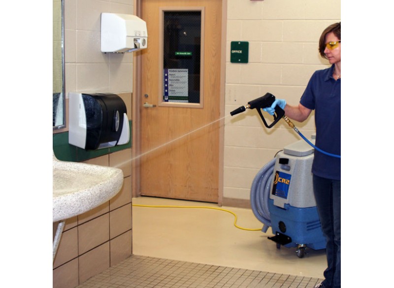 Système de nettoyage et de restauration de toilettes publiques - CR2 "TOUCH-FREE" - EDIC 2700RC
