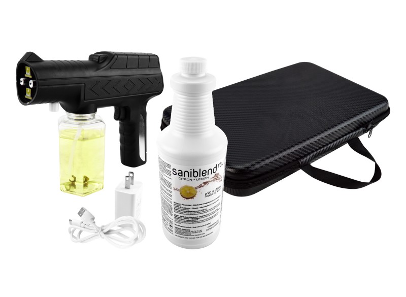 Electrostatic Sprayer - With Cleaner ECO710 - Disinfectant - Sanitizer - With Case - For use against the coronavirus (COVID-19)