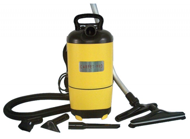 Commercial Back Pack Vacuum by Carpet Pro - 11.5 Amp
