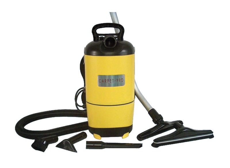 Commercial Back Pack Vacuum by Carpet Pro - 11.5 Amp