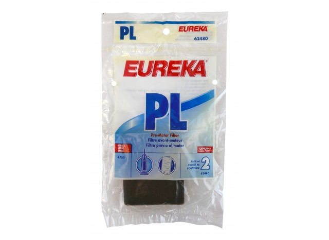 Filtre Eureka - PL 62480 - paquet de 2