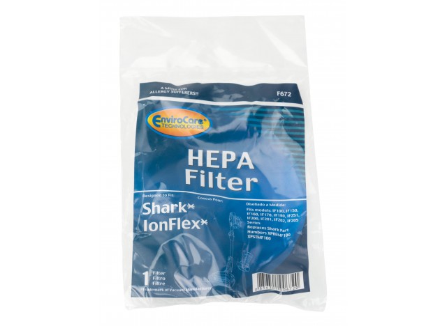 Filtre HEPA de remplacement pour aspirateur- balai Shark IonFlex - F672