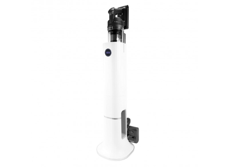 ordless Stick Vacuum Cleaner with Charging Station - X30 - 2x 25.9 V Batteries - Charcoal
