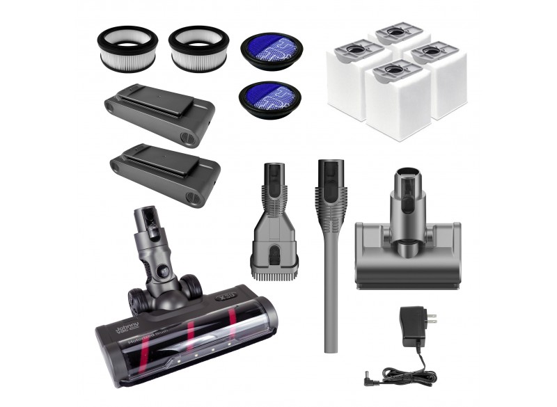 Aspirateur-balai sans fil avec station de recharge - X30 - 2x batteries 25.9 V - charcoal