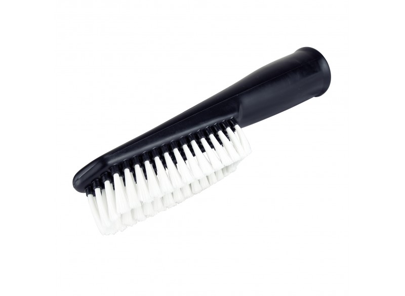 BROSSE EPOUSSETER 32MM  (1 1/4)LONGUE NOIR CENTRAL