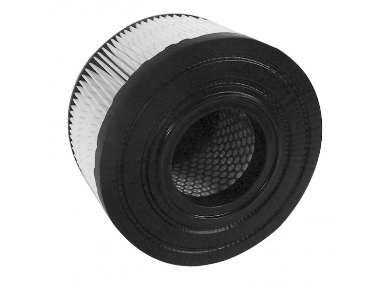 Filtre HEPA pour aspirateur commercial sec et humide Johnny Vac JV27 - 2512700 - Hauteur 4" Largeur 7" Trou 3"