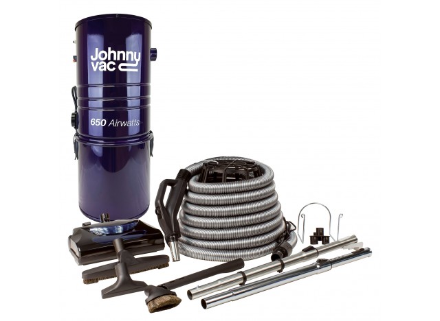 VACUUM JV650LS + ELECTRICAL KIT 30'  PN11BK AND SILVER HOSE
