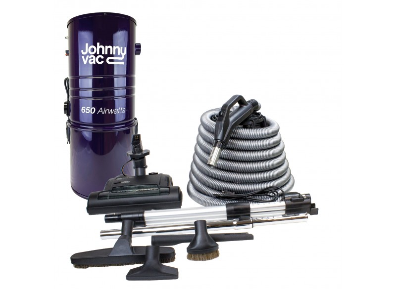 VACUUM JV650LS + ELECTRICAL KIT 30'  PN33BK AND SILVER HOSE