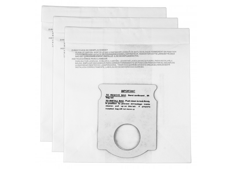 Paper Bag for Kenmore 5041/45 Vacuum - Pack of 3 Bags - Envirocare 115SWJV