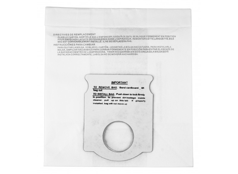 Sac en papier pour aspirateur Kenmore 5041/45 - paquet de 3 sacs - Envirocare 115SWJV