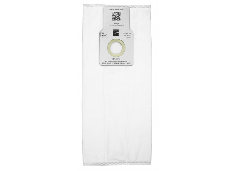 Sac HEPA pour aspirateur vertical Kenmore - Type O   - paquet de 6 sacs