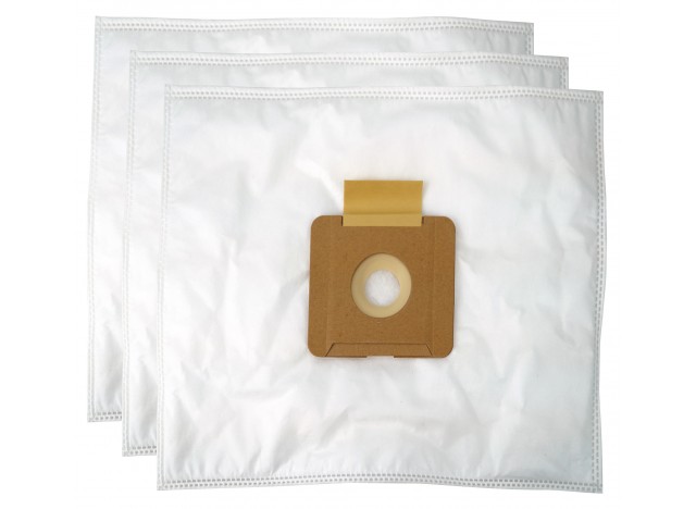 Microfilter Hepa Bag for Johnny Vac Canister Vacuum Model Silenzio - Pack of 3 Bags