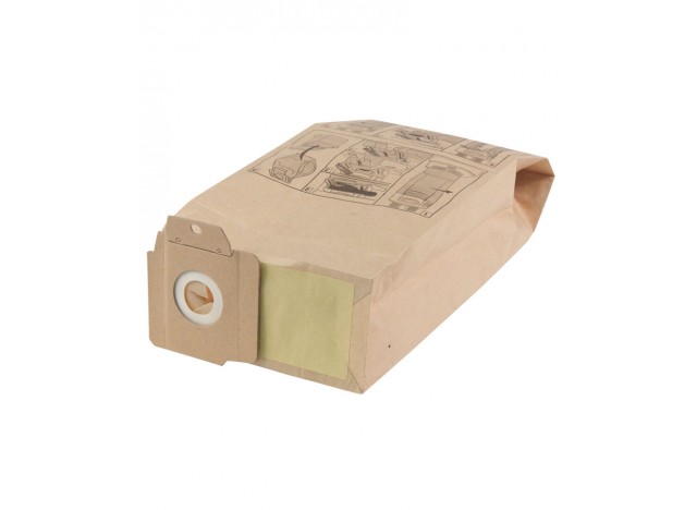 Paper Bag for Vacuum Cleaner Karcher Tornado CV30 and CV38 - Pack of 10 Bags - Envirocare  ECC174