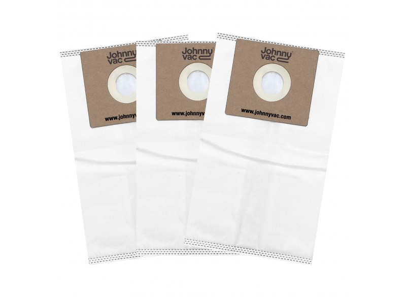 HEPA Microfilter Vacuum Bag for Johnny Vac Hydrogen - Pack of 3 Bags