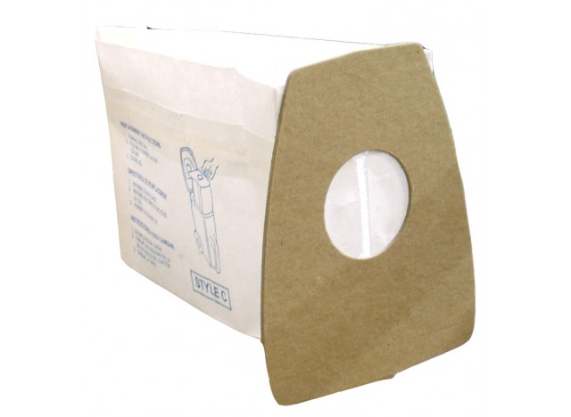 Paper Bag for Eureka Type C Vacuum - Pack of 3 Bags - Envirocare 817SWJV
