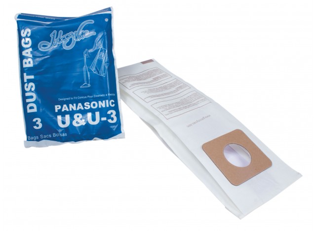 Paper Bag for PanasonicType U and U-3 Vacuum - Pack of 3 Bags - Envirocare 816SWJV