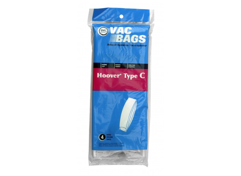 Sacs d'aspirateurs Hoover en papier - type C - 3 sacs par paquet