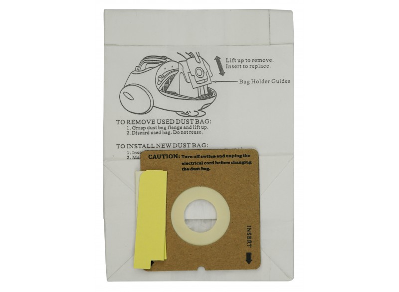 Microfilter Bag for Eureka Type L 930, 965 Series Canister Vacuum - Pack of 3 Bags - Envirocare 313