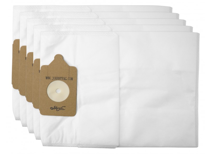 HEPA Microfilter Bag for Johnny Vac JV402 and Numatic NVM2B2 Vacuum - Pack of 5 Bags