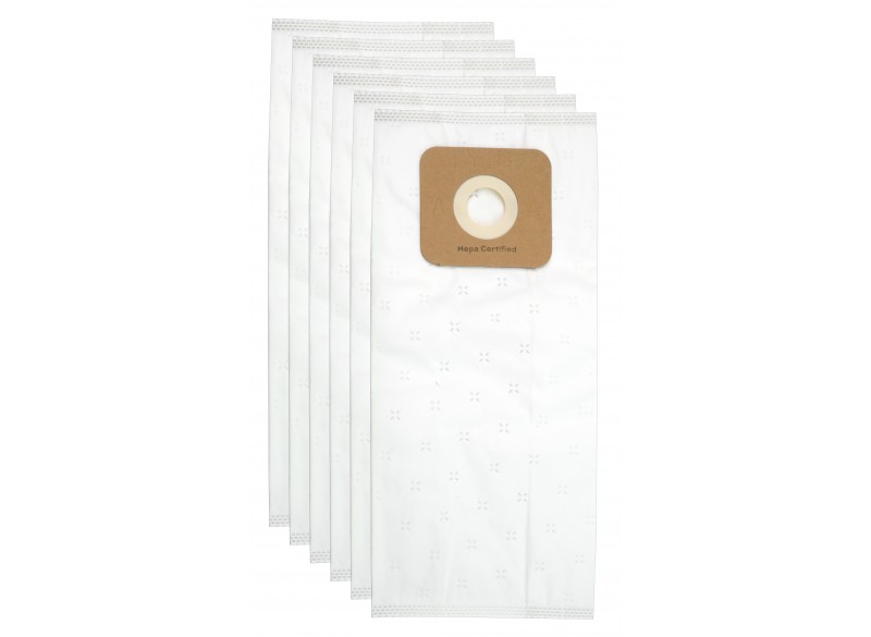 HEPA Microfilter Bag for Simplicity Symmetry and 6 Series Vacuum - Pack of 6 Bags