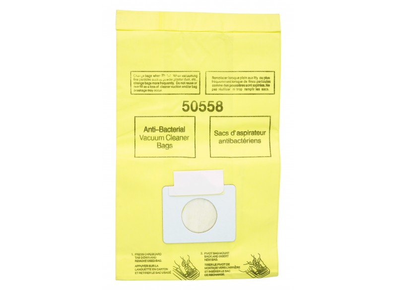 Microfilter Bag for Kenmore 5055, 50557 and 50558, Panasonic Type C-5 Canister Vacuum - Pack of 9 Bags - Envirocare 137-9