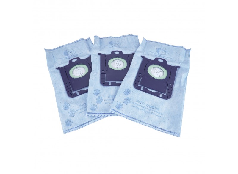 HEPA Bags - Electrolux - Anti Odor & Anti Allergen - Box of 3