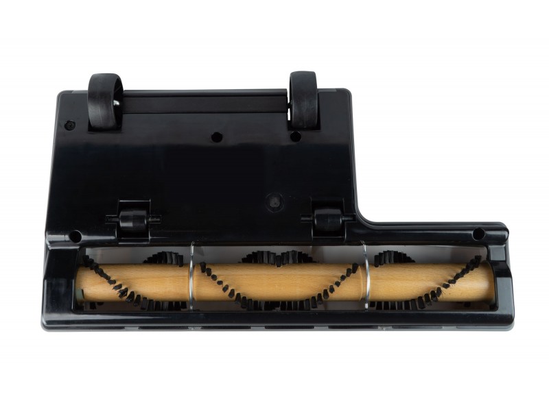 Balai électrique - largeur de 30,5 cm (12") - noir - courroie en V - sans-fil avec chargeur - rouleau-brosse en bois - Perfect PN1BBK