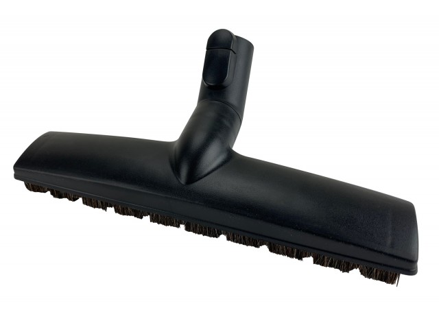 Floor Brush - 12" (30.5 cm) Cleaning Path - Fits Most Miele Products - Black