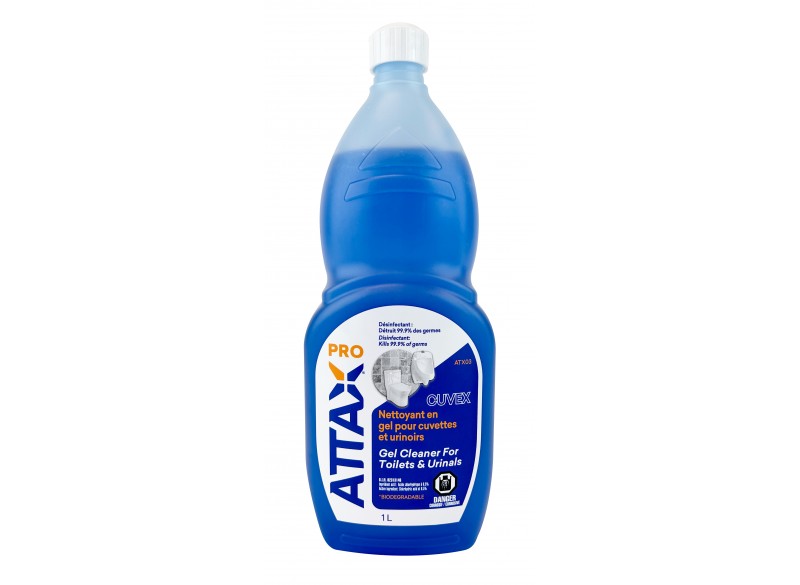 ATTAX NETTOYANT PUISSANT POUR CUVETTES & URINOIRS 1L (THE DE