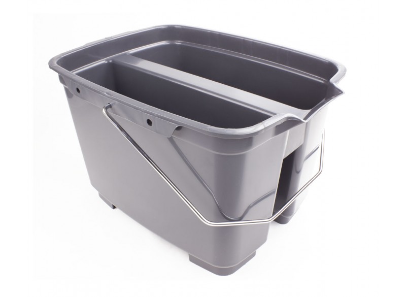 Double Pail Bucket - 2.2 gal (10 L) - Grey