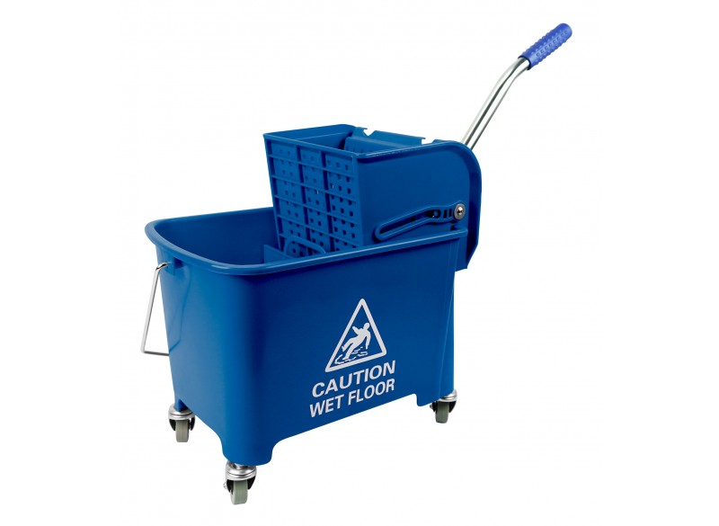 Side Press Wringer Bucket Combo - 5 gal (21 L) - Blue