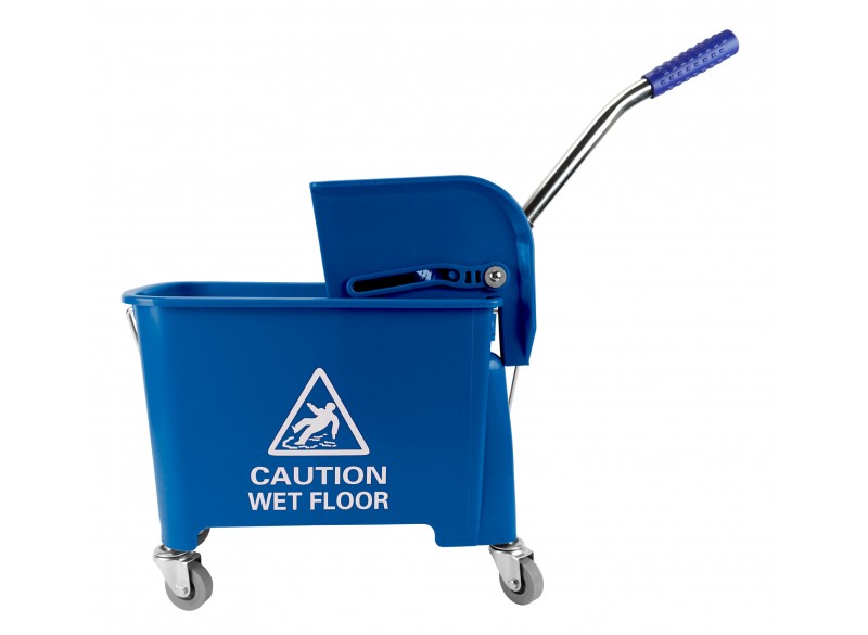 Side Press Wringer Bucket Combo - 5 gal (21 L) - Blue