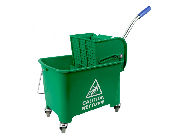 Side Press Wringer Bucket Combo - 4.6 gal (21 L) - Green