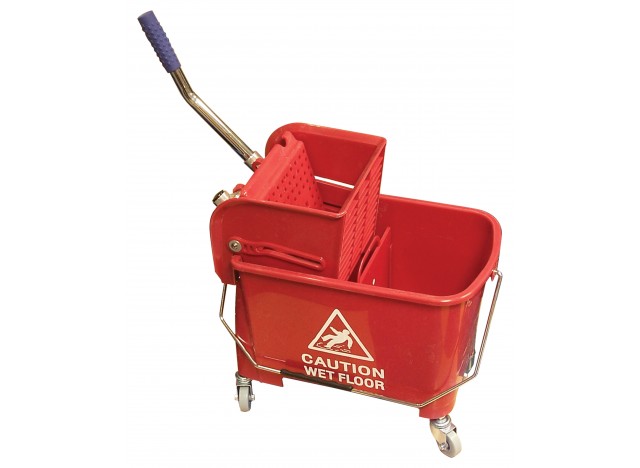 Side Press Wringer Bucket Combo - 5 gal (21 L) - Red